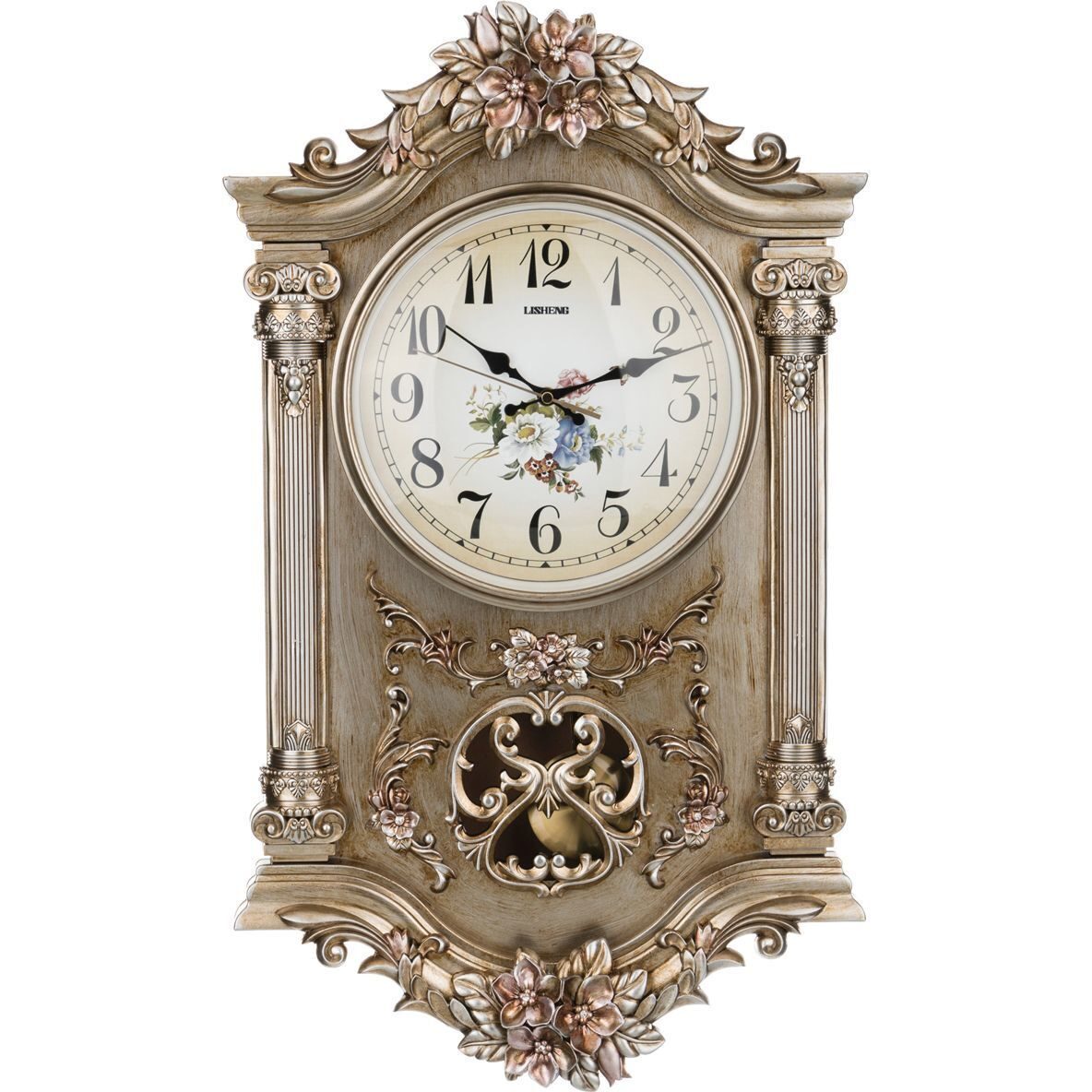 Модели часов настенных. Часы Lefard 504-385. Часы с маятником настенные.